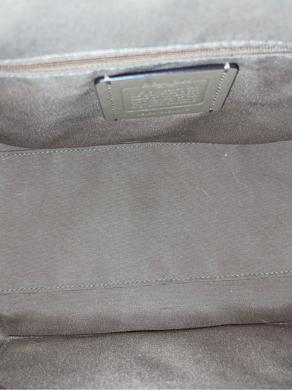 Coach Rowan Satchel with Stipe & NWT Matching Wristlet - Picture 9 of 12